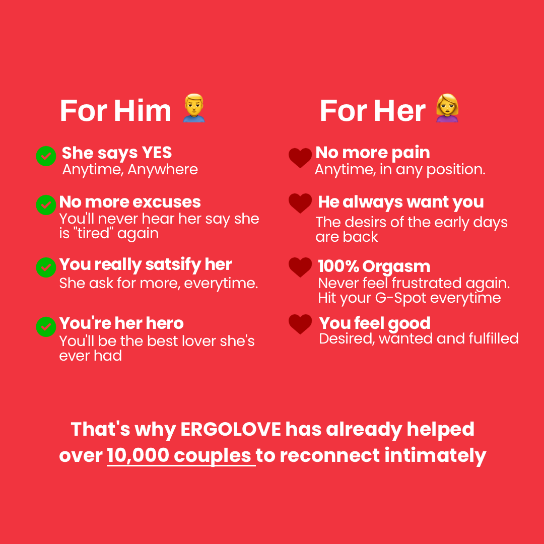ERGOLOVE™ Sensual Pillow